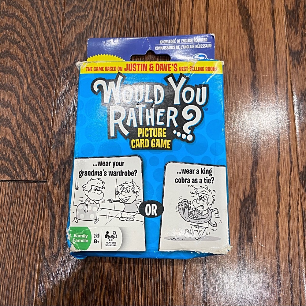 {Spin Master} Would You Rather? Card Game